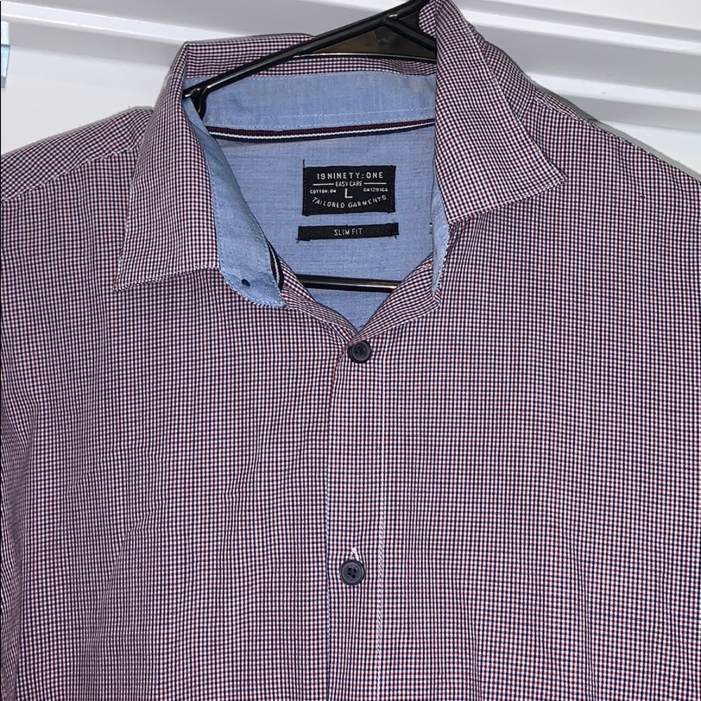 Purple Button-Down - Picture 3 of 4